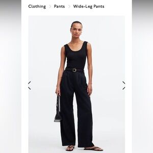 NEW (Never worn): Madewell, Harlow Wide-Leg Trouser, Size 4